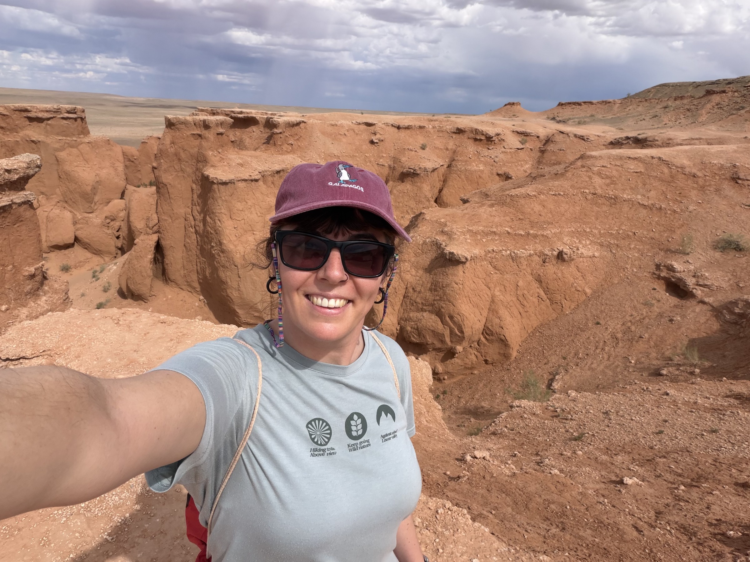 Lara exploring Mongolia