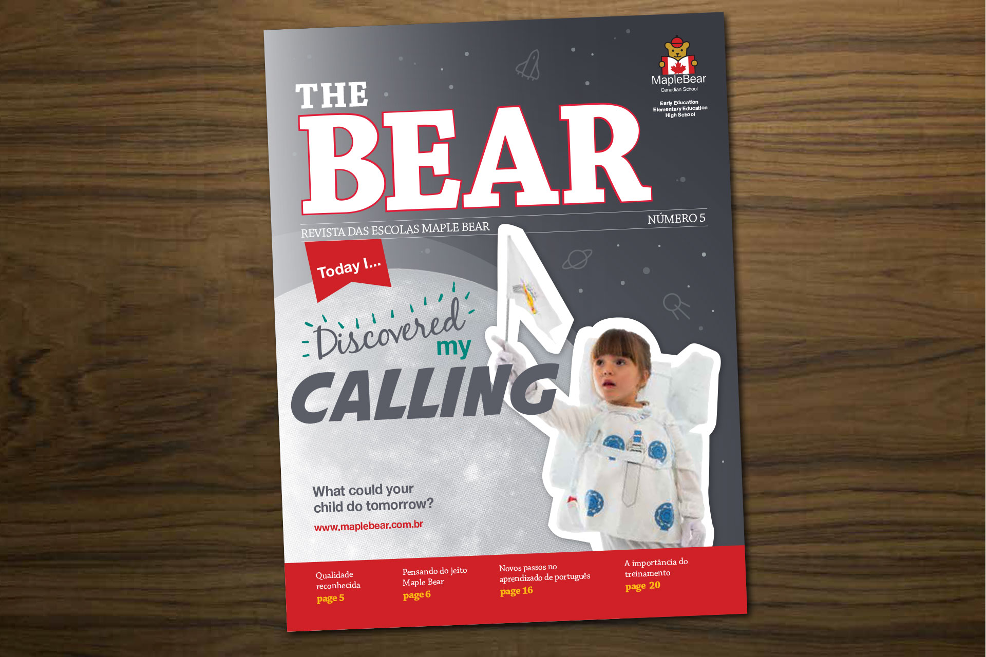 MapleBear magazine cover