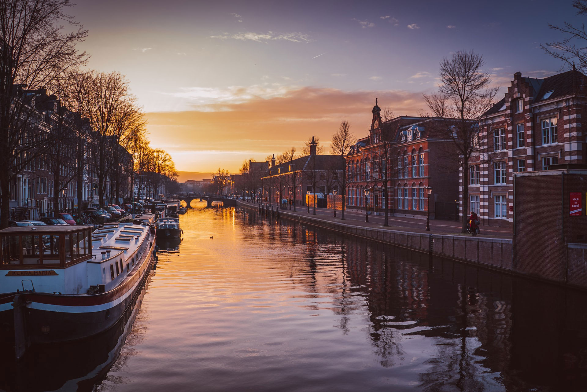 amsterdam sunset