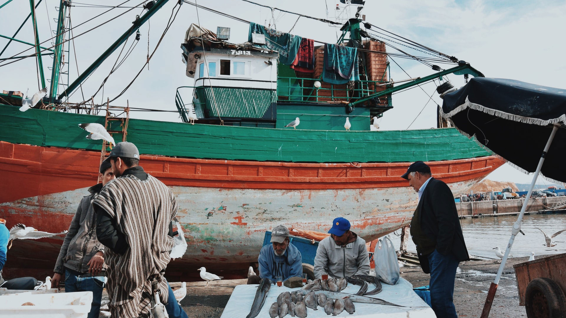 Fish market. Essaouira, Morocco