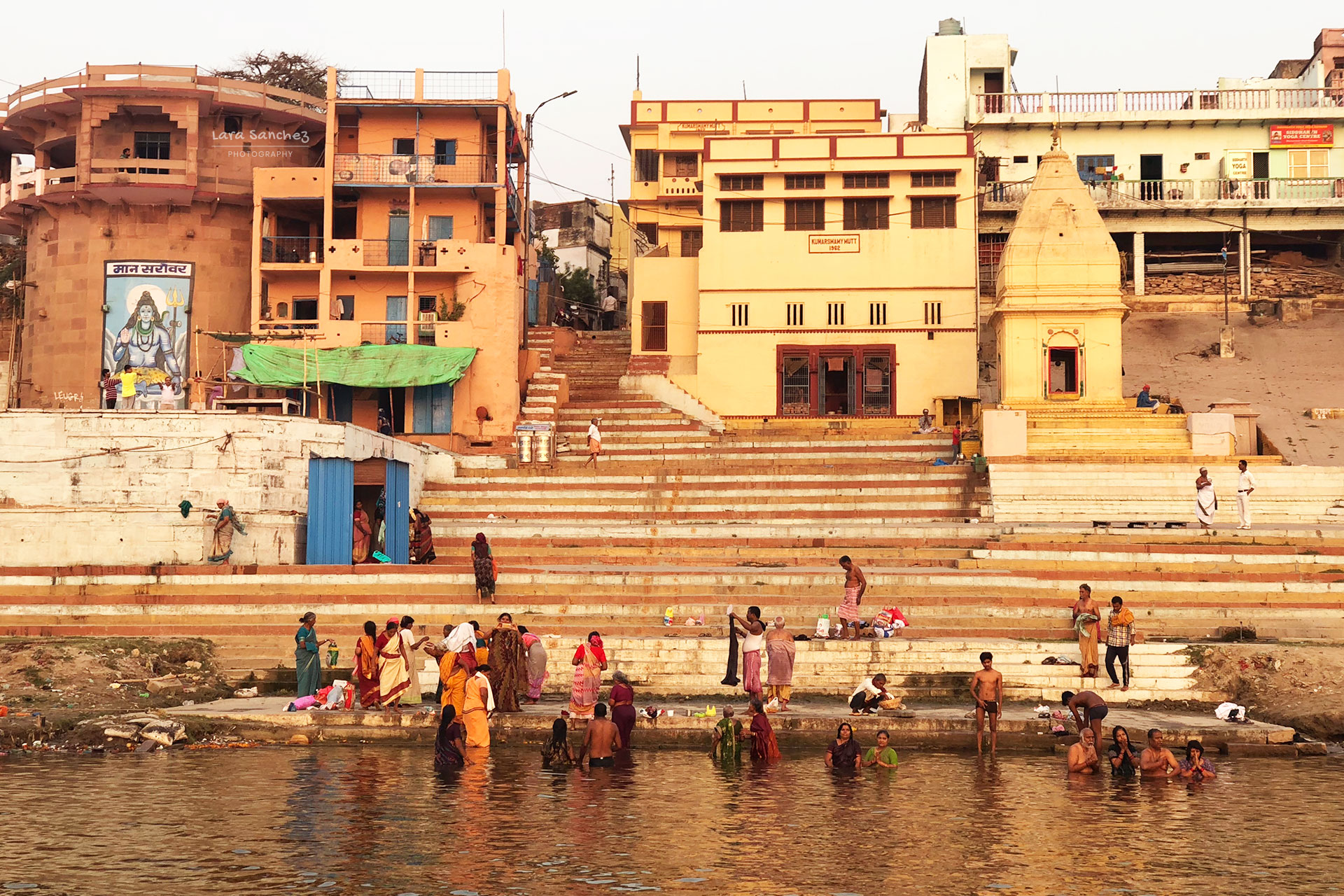 Washing in the Ganges, Varanasi