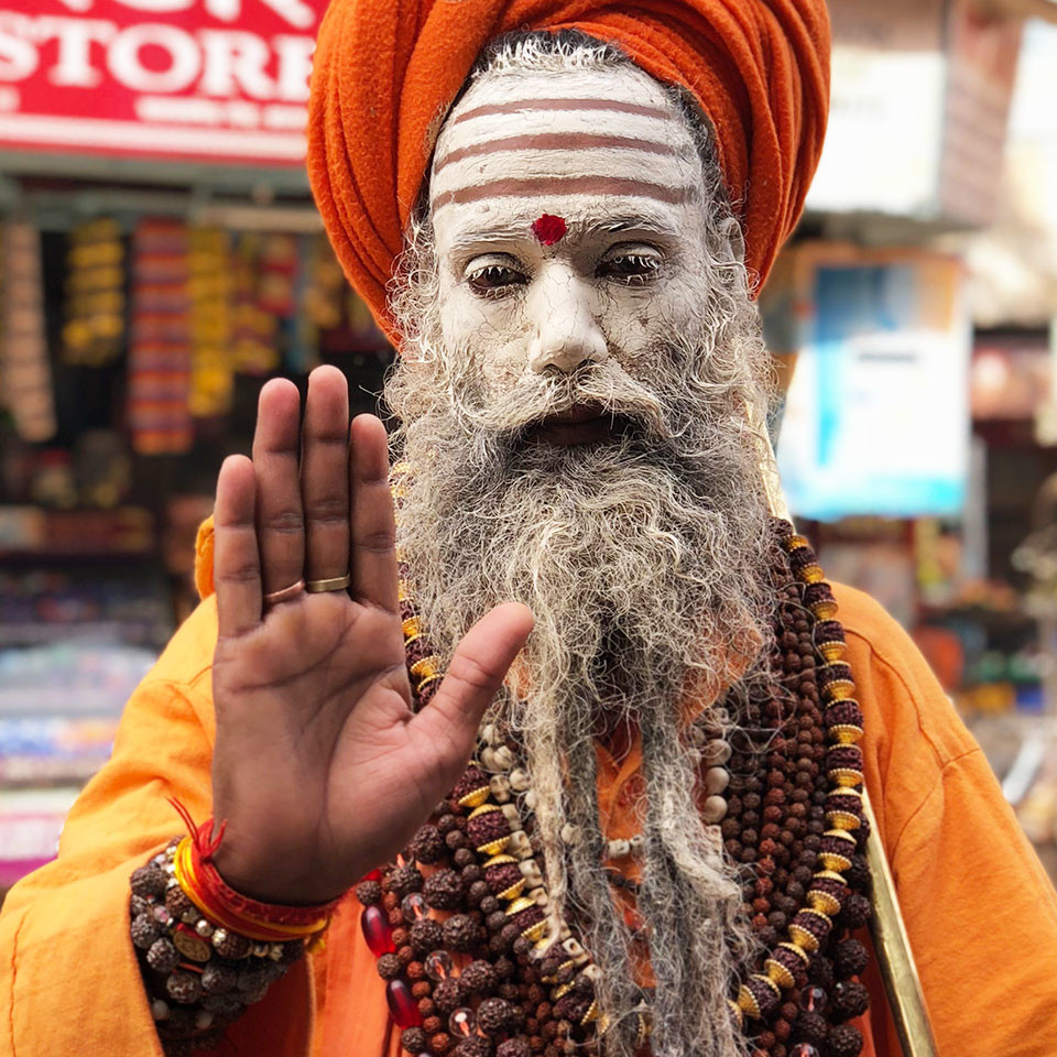 Guru in Varanasi
